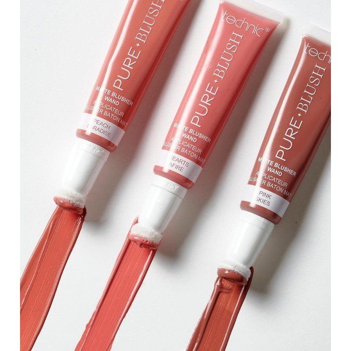 Technic Matte Cream Blush Wand Pure Blush Pink Skies DescriptionInspired by our best-selling Highlighter Wand! Technic Matte Cream Blush Wand Pure Blush Pink Skies DescriptionInspired by our best-selling Highlighter Wand!