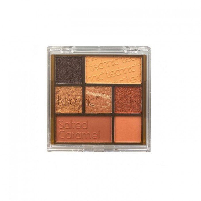 باليت سولتد كراميل ايشادو ميني من تكنيك Technic Salted Caramel 7 Color Eyeshadow Palette 10.