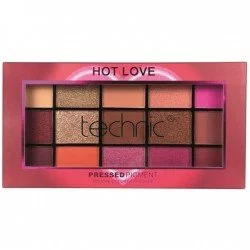 Technic Pressed Pigment Eyeshadow Hot Love 15 Color | Veela Beauty