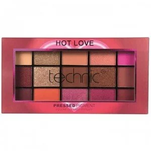 Technic Pressed Pigment Eyeshadow Hot Love 15 Color Technic Pressed Pigment Eyeshadow Hot Love 15 Color