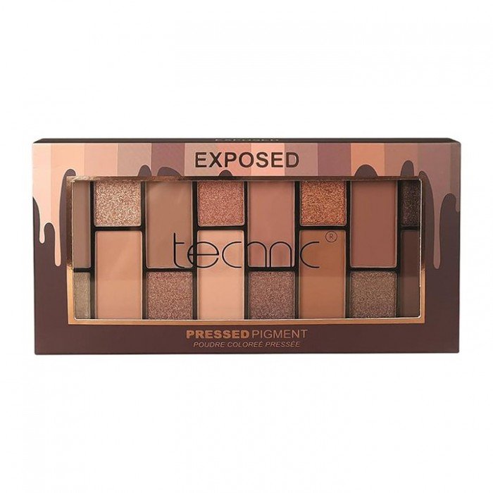 Technic pressed pigment palette exposed Technic Pressed Pigment Palette GoddessOur most intense shimmer palette yet!