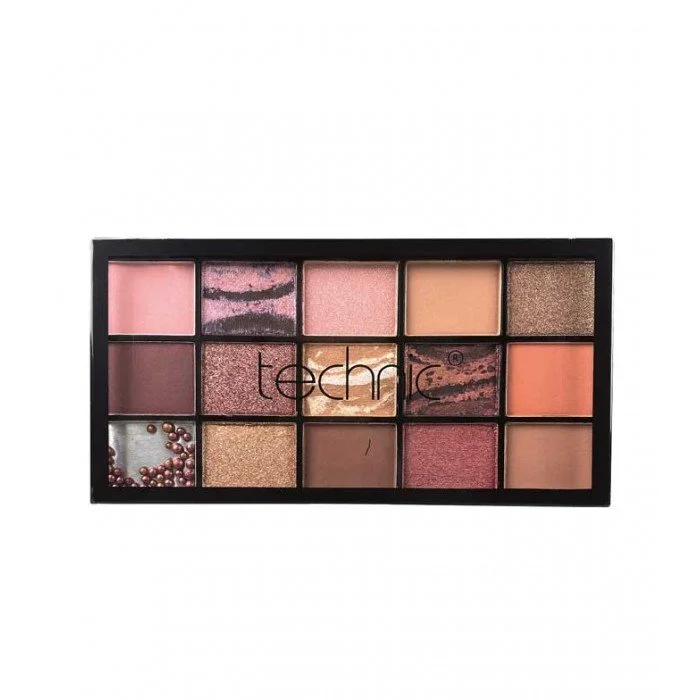 Technic Cosmetics - Pressed Pigment Eyeshadow Palette - Persuasion -Technic Cosmetics Pressed Pigment Persuasion Eyeshadow Palette will become one of your favorites. -A palette of pressed pigments, containing a combinat | Veela Beauty Technic Cosmetics - Pressed Pigment Eyeshadow Palette -