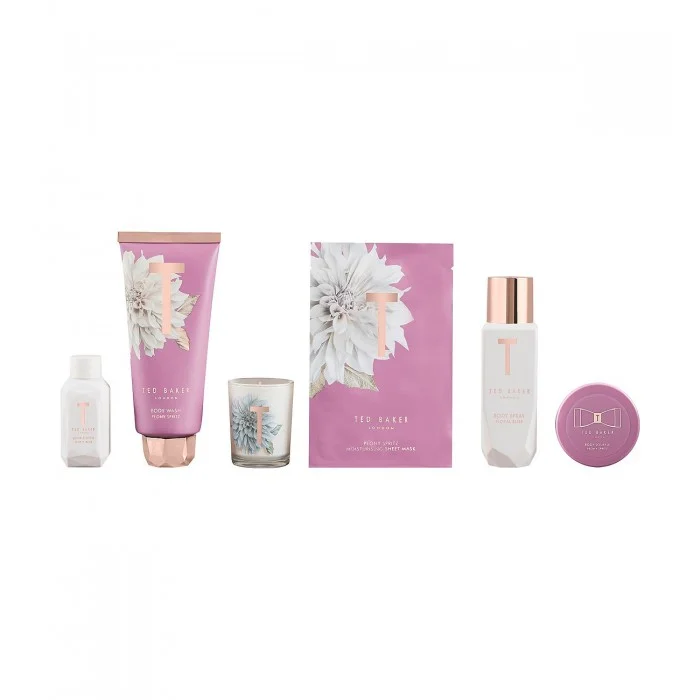 Ted Baker The Harmony Set Body Wash Spray Lotion Bubble Bath Soap Gift Set 5Pcs-Set | Veela Beauty | فييلا بيوتي