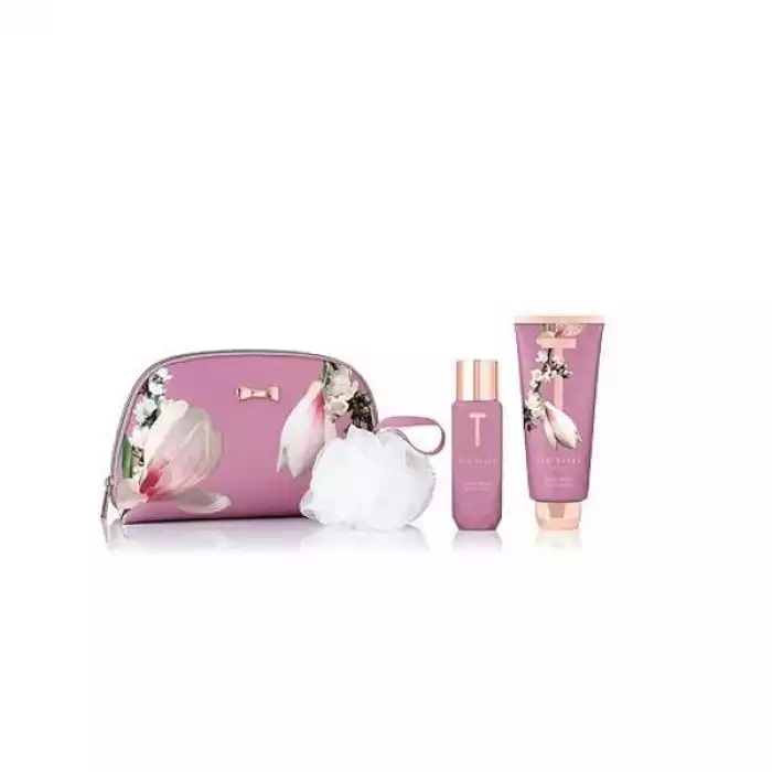 Ted Baker Harmony Bliss Gift Set - 3X Peony Spritz A Beauty Bag | فييلا بيوتي | فييلا بيوتي