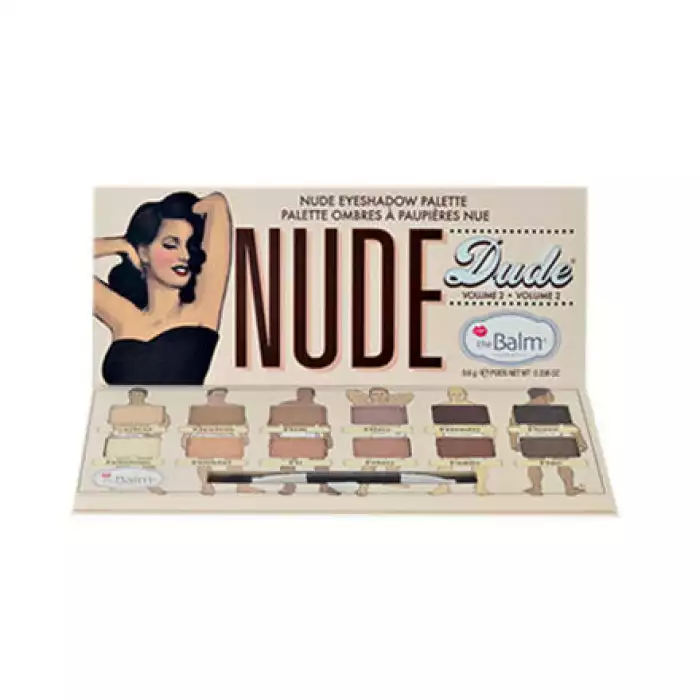 Introducing theBalms latest addition to the NUDE series NUDE dude. Get a quick look using any combination of these triple-milled shadows, or add water to transform your favorite shades into loyal liners. This total pa | Veela Beauty its creamy texture, contains 12 different shades of matte