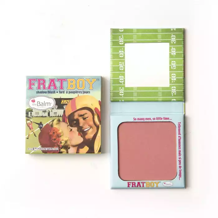 The Balm Frat Boy Powder Eyeshadow & Blush This Shadow and Blush by theBalm, with its light-reflecting particles, will let you catch attention in the way you want will adding a smooth texture as well as the right amou | Veela Beauty The Balm Frat Boy Powder Eyeshadow & Blush,it is soft