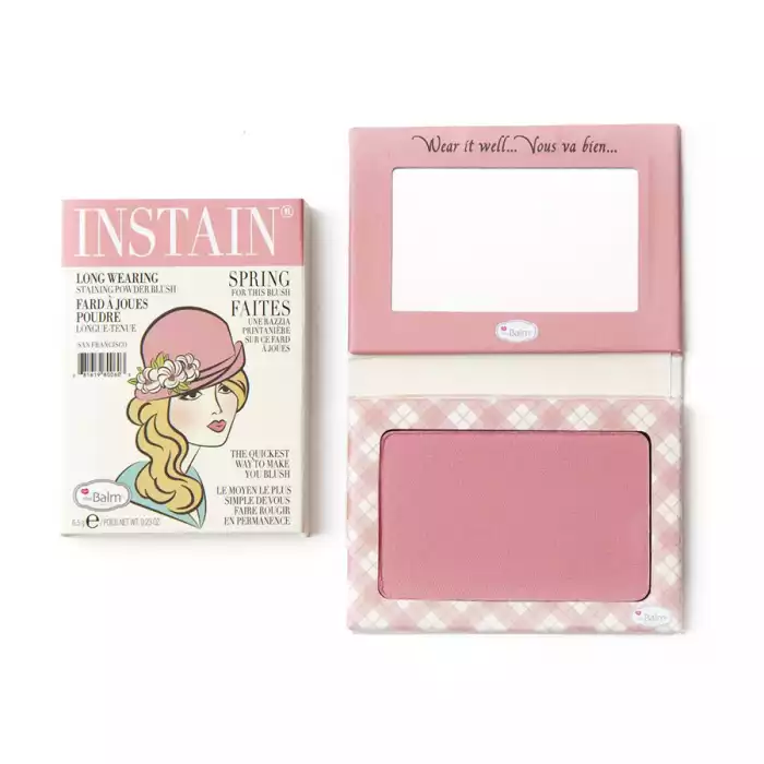 theBalm INSTAIN Blush, is what you need to give your cheeks a color that is perfect for any season and skin tones with its longwearing effects. | Veela Beauty theBalm INSTAIN Blush, is what you need to give your cheeks