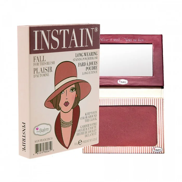 بودرة أحمر الخدود INSTAIN التي تدوم طويلاً من theBalm هي موضة لا غنى عنها! مع ستة ألوان ، مثالية لجميع الفصول ولون البشرة ، ستضفي على خدودك لونًا لا يتوقف. | فييلا بيوتي بودرة أحمر الخدود INSTAIN التي تدوم