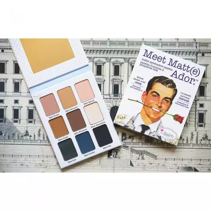 (Matt Russo, Matt Bernard, Matt Munoz, Matt Jones, Matt Williams, Matt Johansson, Matt Soto, Matt Borski, Matt Lee). Provides nine highly-pigmented matte eyeshadow shades. Features a talc-free, vegan formula. Creates a n | Veela Beauty its creamy texture, contains 9 different shades of matte