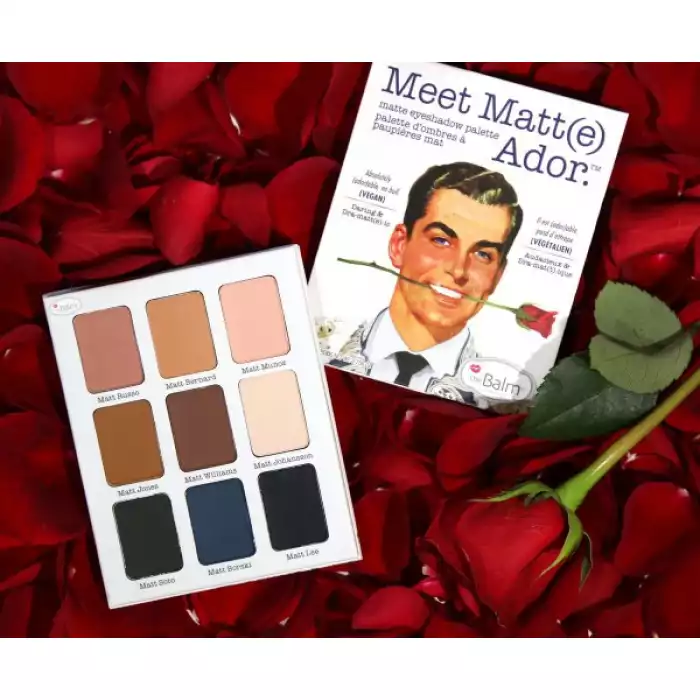 (Matt Russo, Matt Bernard, Matt Munoz, Matt Jones, Matt Williams, Matt Johansson, Matt Soto, Matt Borski, Matt Lee). Provides nine highly-pigmented matte eyeshadow shades. Features a talc-free, vegan formula. Creates a n | Veela Beauty its creamy texture, contains 9 different shades of matte
