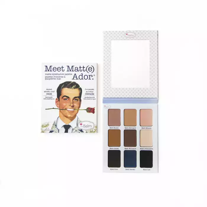 (Matt Russo, Matt Bernard, Matt Munoz, Matt Jones, Matt Williams, Matt Johansson, Matt Soto, Matt Borski, Matt Lee). Provides nine highly-pigmented matte eyeshadow shades. Features a talc-free, vegan formula. Creates a n | Veela Beauty its creamy texture, contains 9 different shades of matte