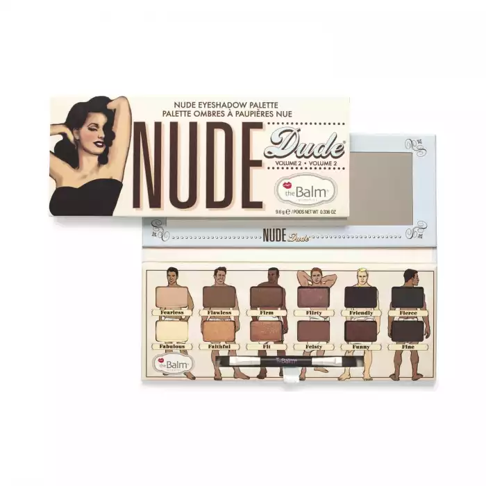 Introducing theBalms latest addition to the NUDE series NUDE dude. Get a quick look using any combination of these triple-milled shadows, or add water to transform your favorite shades into loyal liners. This total pa | Veela Beauty its creamy texture, contains 12 different shades of matte