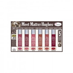 The Balm Meet Matte Hughes Liquid Lipstick Set Volume 5