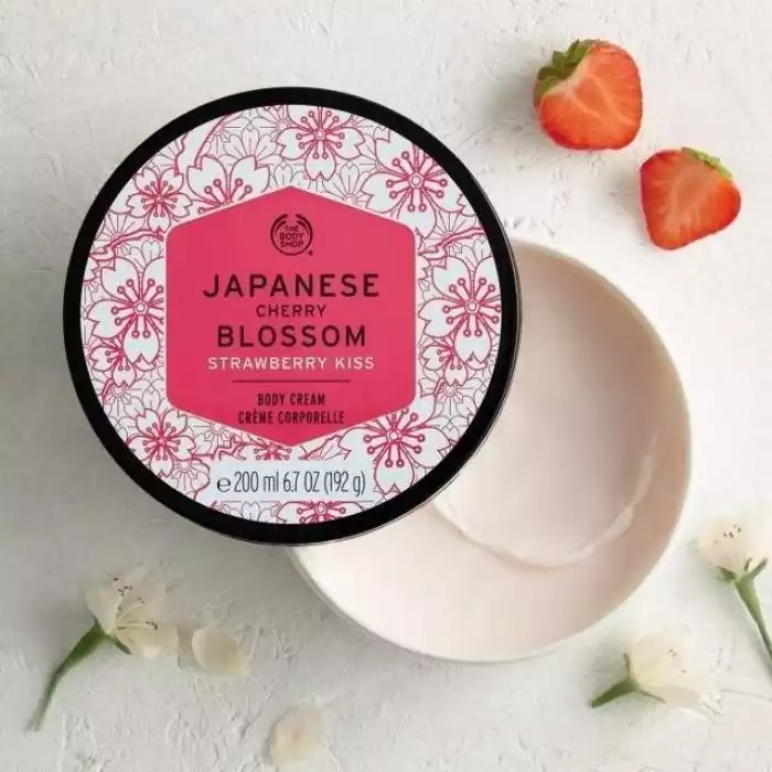 Treat your skin to our addictively sweet, silky-soft body cream. Infused with the extract of hand-harvested, cold-pressed Japanese cherry blossoms and juicy notes of strawberries, pink peony, and amber, this rich moistur | Veela Beauty Treat your skin to our addictively sweet, silky-soft body