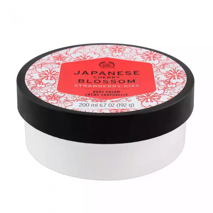 Treat your skin to our addictively sweet, silky-soft body cream. Infused with the extract of hand-harvested, cold-pressed Japanese cherry blossoms and juicy notes of strawberries, pink peony, and amber, this rich moistur | Veela Beauty Treat your skin to our addictively sweet, silky-soft body