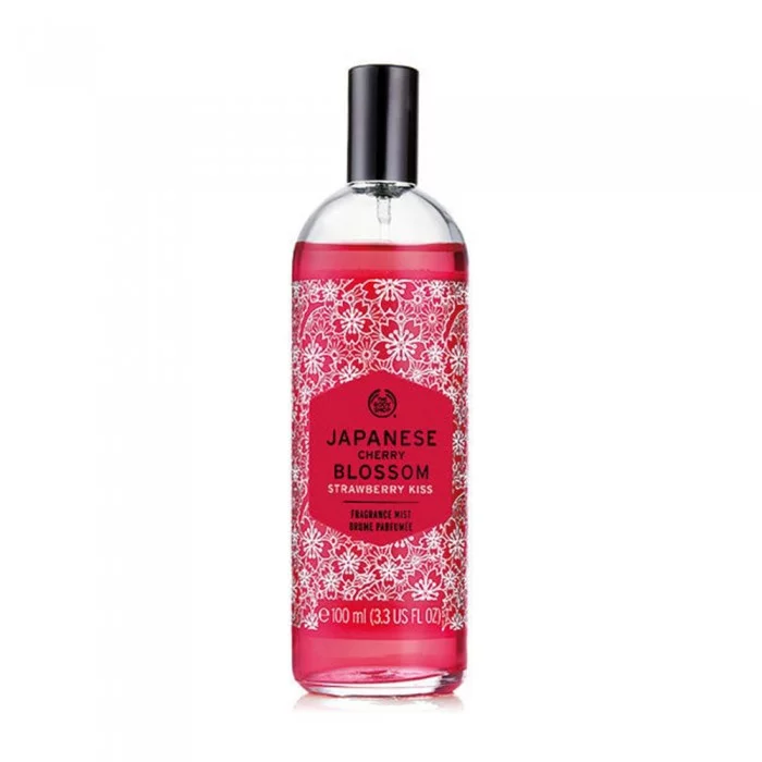 Spritz on the sweet scent of strawberries and delicate