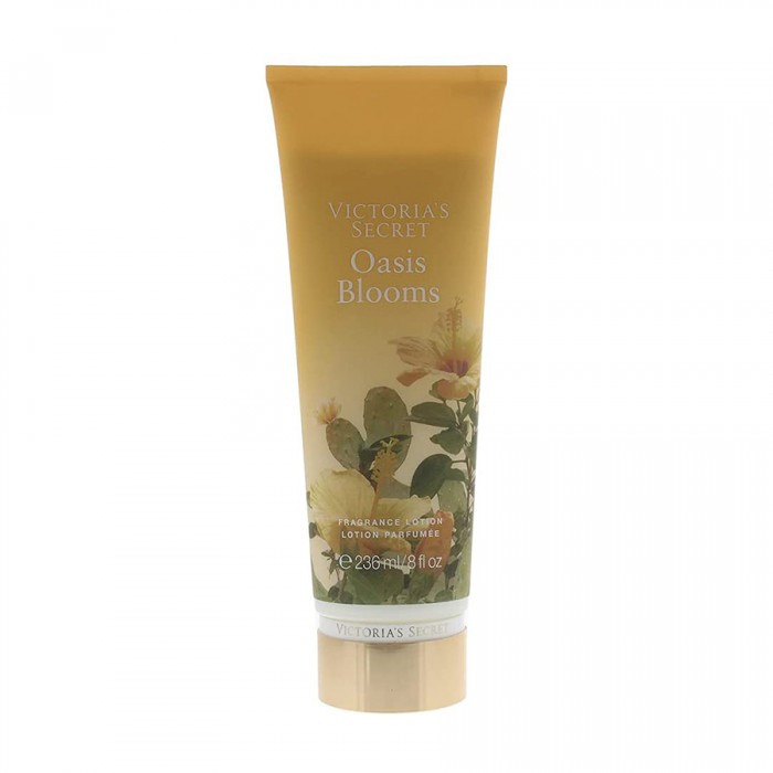 The Victorias Secret Fresh Oasis Blooms body lotion is a