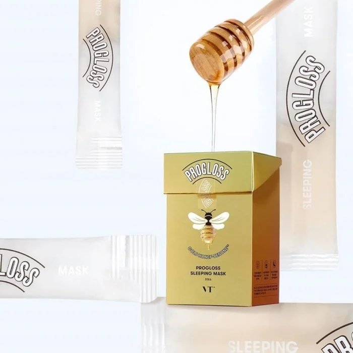 A sleeping mask with nourishing ingredients that hydrate dry skin overnight while restoring its youthful glow. Smoother complexion glow. KEY INGREDIENTS HONEY BENONE™ contains Gold, Honey, and Idebenone with great benef | Veela Beauty | فييلا بيوتي