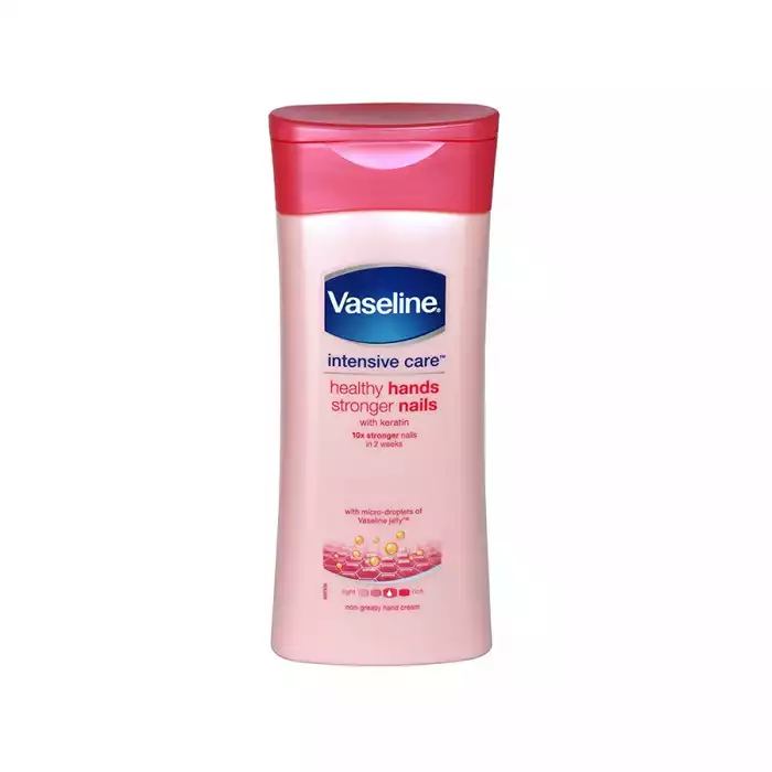 Vaseline intensive care with keratin, which deeply Vaseline intensive care with keratin, which deeply