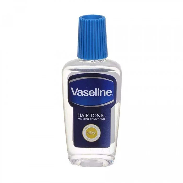 Vaseline Hair Tonic And Scalp Conditioner 200ml.Replace natural oils in your hair & scalp.Fights dry hair, dry scalp and loose dandruff.Leaves your hair easy to comb and with the healthy vaseline shine. | Veela Beauty Vaseline Hair Tonic And Scalp Conditioner 200ml |