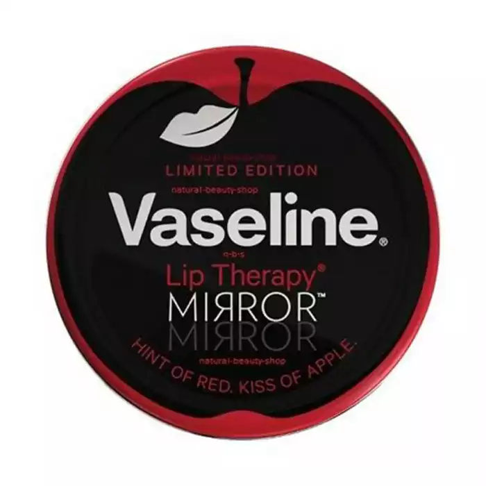 Vaseline Limited Edition Mirror Mirror lip therapy lip tin features the classic Vaseline moisture locking formula which helps to keep lips protected. Vaseline Limited Edition Mirror Mirror Lip Tin instantly softens and | Veela Beauty Vaseline Limited Edition Mirror Mirror lip therapy lip tin