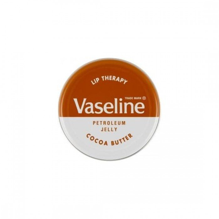 يتكون علاج الشفاه Vaseline® بزبدة