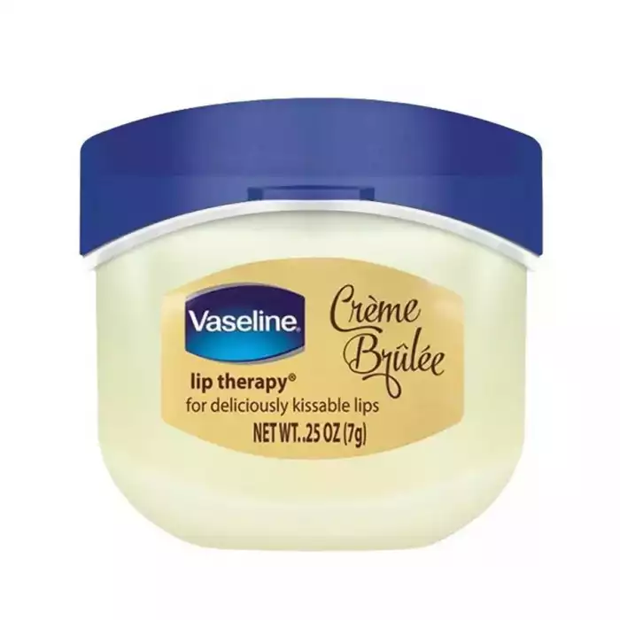 Vaseline Lip Therapy Lip Balm Mini Creme Brulee is clinically proven to help heal dry lips.
Helps to lock in moisture for beautiful, healthy lips.
Gives lips a natural, glossy shine.
Made from pure Vaseline Jelly.
Provid | Veela Beauty Vaseline Lip Therapy Lip Balm Mini Creme Brulee is