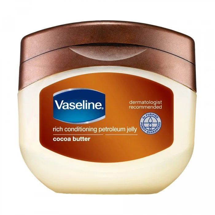 Vaseline Petroleum Jelly Cocoa Butter 50ml.
Keep skin Amazing.
Original skin protectant.
Protects minor cuts, burns & scraps. | Veela Beauty Vaseline Petroleum Jelly Cocoa Butter 50ml | فييلا
