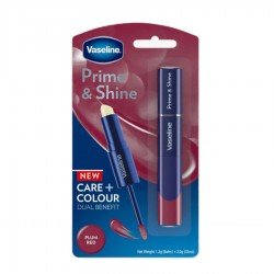 Vaseline Prime & Shine 2 In 1 Lip Balm & Coloured Gloss