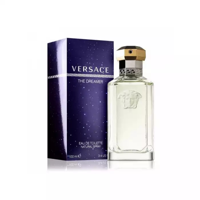 The Dreamer By Versace Is A Fragrance For Men. The Dreamer Was Launched During The 2010S. Top Notes Are Juniper, Tarragon And Artemisia; Middle Notes Are Iris, Lily And Flax; Base Notes Are Tobacco Blossom And Amber. | Veela Beauty The Dreamer By Versace Is A Fragrance For Men | فييلا