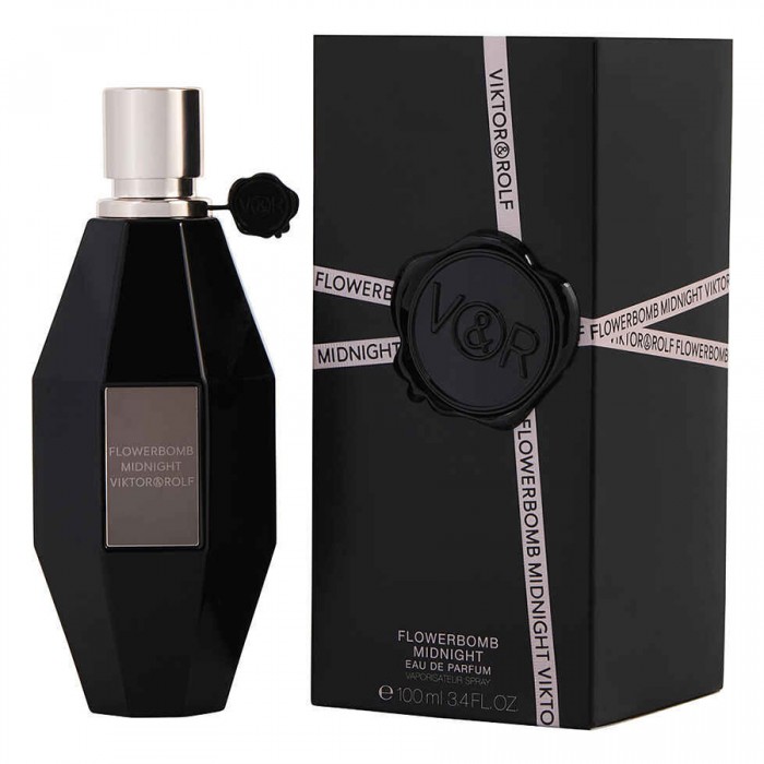 Discover Flowerbomb Midnight, the new mysterious facet of Viktor&Rolfs Flowerbomb collection. Spellbinding and captivating, floral and sensual, sparkling and intimate, this Eau de Parfum for women celebrates midnight, a | Veela Beauty Discover Flowerbomb Midnight, the new mysterious facet of