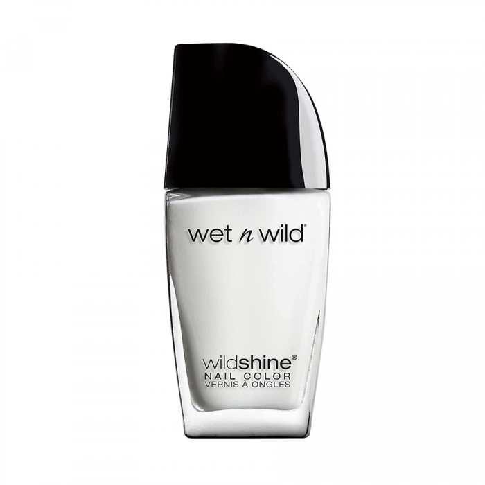 Wet N Wild Shine Nail Color E453 French White CremeIt has a high glossy finish and dries quicklyGives your nails a beautiful lookIt is easy to use. | Veela Beauty Wet N Wild Shine Nail Color E453 French White CremeIt has