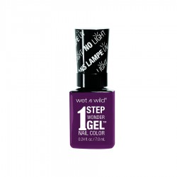 Wet N Wild 1 Step Wonder Gel Nail Color E734 Under My Plum