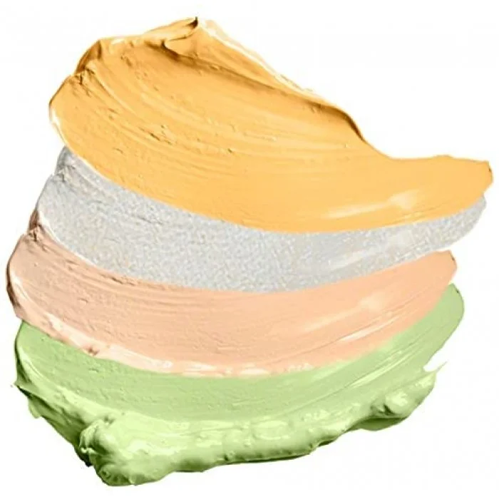 Wet N Wild CoverAll Concealer Palette E614Works on- Lighten your skinThe beige color hides imperfectionsPink color hides dark circlesThe green color neutralizes the redness of the faceThe white color is used as a h | Veela Beauty Wet N Wild CoverAll Concealer Palette E614Works on-