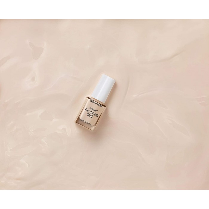 Wet N Wild MegaLast The Saving Base Fortifying Base E220DIt has a high glossy finish and dries quicklyGives your nails a beautiful lookIt is easy to use. | Veela Beauty Wet N Wild MegaLast The Saving Base Fortifying Base