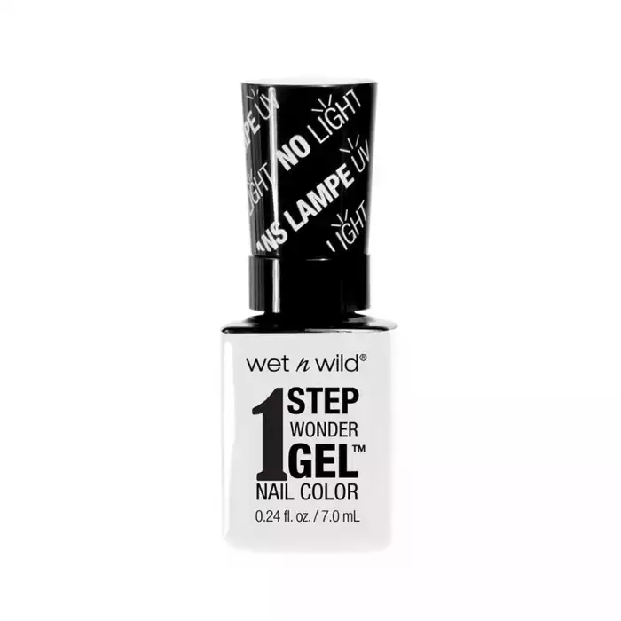 Wet N Wild 1 Step Wonder Gel Nail Color E701It has a high glossy finish and dries quicklyIt stays put for up to 2 weeksGives your nails a beautiful lookIt is easy to use. | Veela Beauty Wet N Wild 1 Step Wonder Gel Nail Color E701It has a high