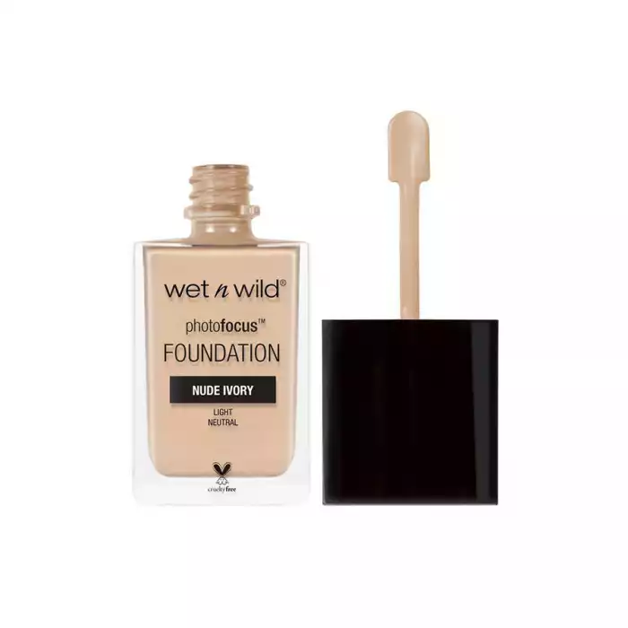 Wet N Wild Photo Focus Foundation E363 Nude IvoryIt has a creamy textureIt has long lasting stabilityDoesnt make your skin shineConcealer of blemishes and signs of wrinklesIt gives you a beautiful attractive look w | Veela Beauty Wet N Wild Photo Focus Foundation E363 Nude IvoryIt has a