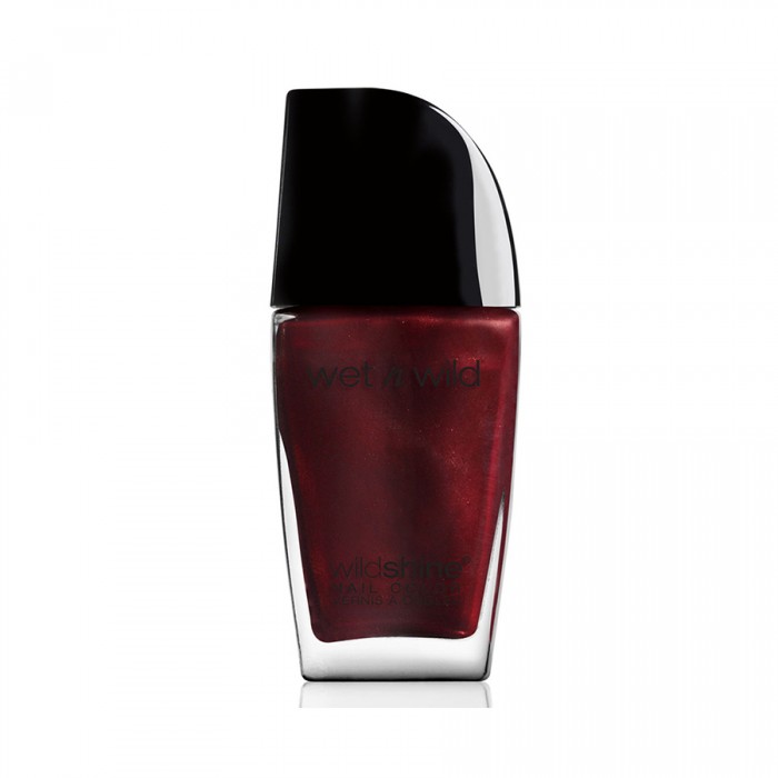 Wet N Wild Shine Nail Color E486 Burgundy FrostIt has a