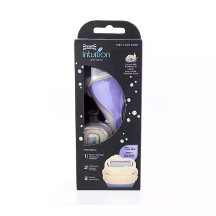 Wilkinson Sword Intuition For Dry Skin With Coconut & Almond Oil Wilkinson Sword Intuition For Dry Skin With Coconut &