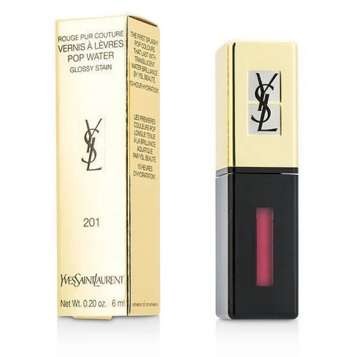 Rouge Pur Couture Vernis A Levres Pop Water Lip Gloss 201 Rouge Pur Couture Vernis A Levres Pop Water Lip Gloss 201