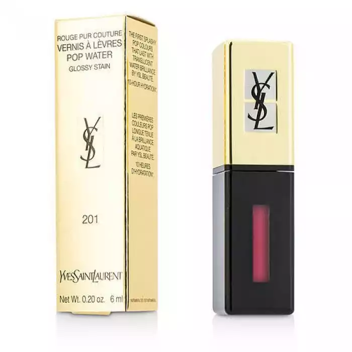Rouge Pur Couture Vernis A Levres Pop Water Lip Gloss 201 Rouge Pur Couture Vernis A Levres Pop Water Lip Gloss 201