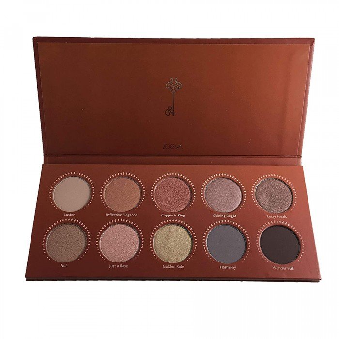 ZOEVA Rose Golden Palette هي لوحة ظلال