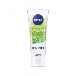 Nivea Daily Essentials 1 Minute Urban White Clay Purifying Exfoliating Face Mask 75 ml |Veela Beauty