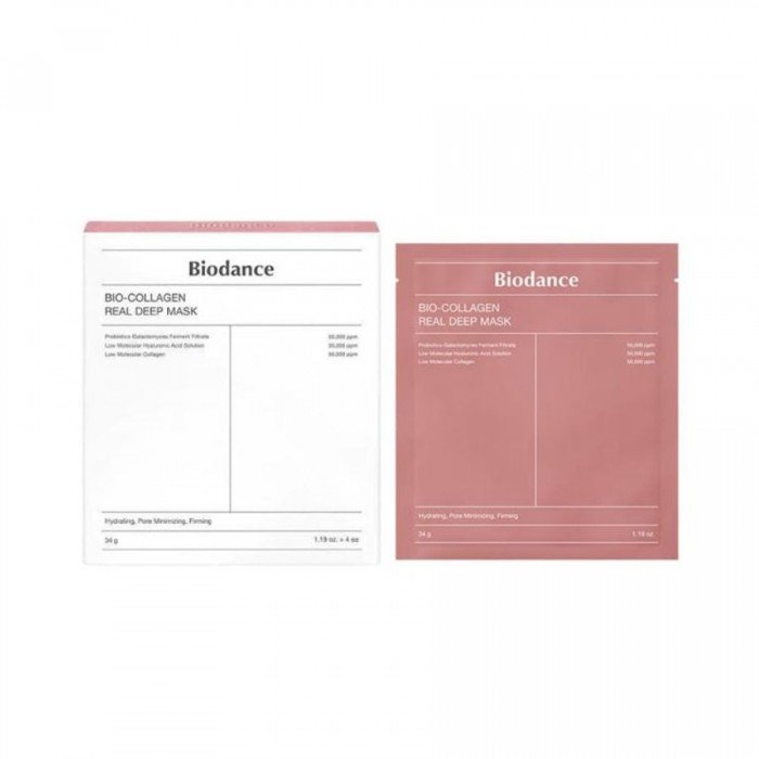 Biodance Bio-Collagen Real Deep Mask 4 sheet
Product Description:A high-concentration hydrogel mask where the ampoule is sealed