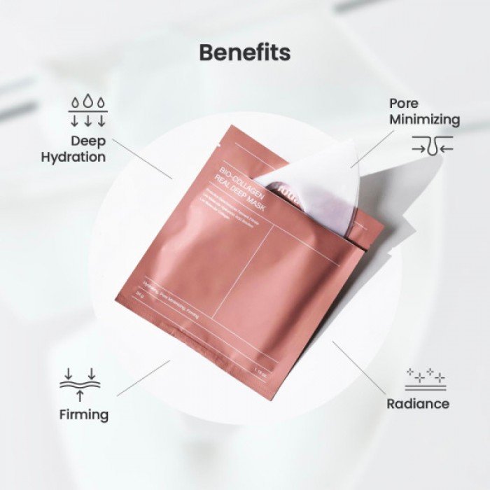 Biodance Bio-Collagen Real Deep Mask 4 sheet
Product Description:A high-concentration hydrogel mask where the ampoule is sealed