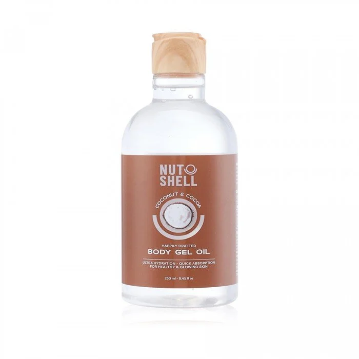 Nutshell Coconut and Cocoa Body Gel Oil 250ml descriptionLooking for the perfect solution for soft, hydrated, and radiant skin? Nutshell Coconut and Cocoa Body Gel Oil 250ml descriptionLooking for the perfect solution for soft, hydrated, and radiant skin?
