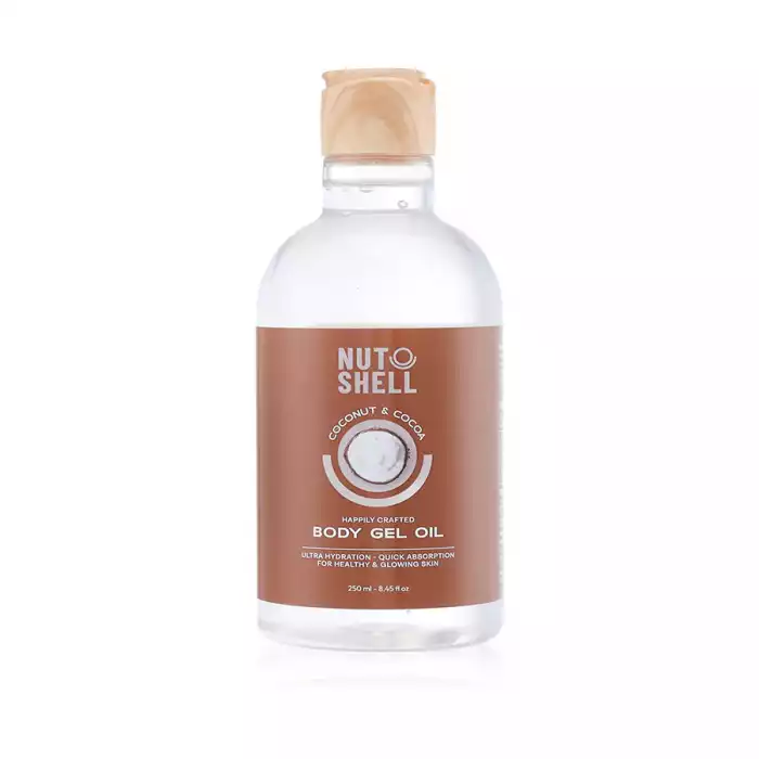 Nutshell Coconut and Cocoa Body Gel Oil 250ml descriptionLooking for the perfect solution for soft, hydrated, and radiant skin? Nutshell Coconut and Cocoa Body Gel Oil 250ml descriptionLooking for the perfect solution for soft, hydrated, and radiant skin?