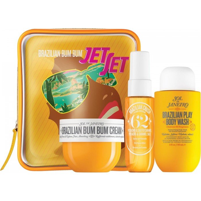 Sol De Janeiro Bum Bum Jet Set (3pcs)
DescriptionThe Sol de Janeiro Bum Bum Jet Set is your perfect travel companion, bringing