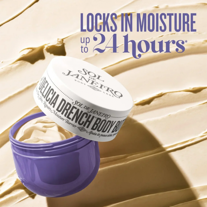 Sol De Janeiro Delicia Drench Body Butter 240ml
Description:Moisturizing and Repairing: The core function is to provide