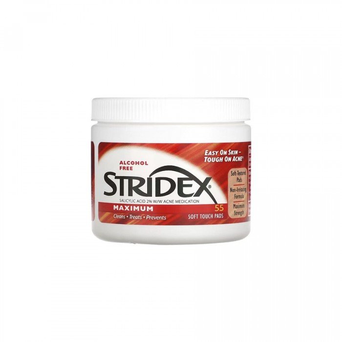 Stridex Daily Care Medicated Acne Treatment Pads 5
